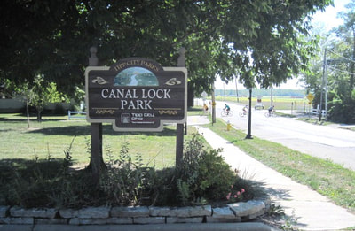 Canal Lock Park Tipp City bike path